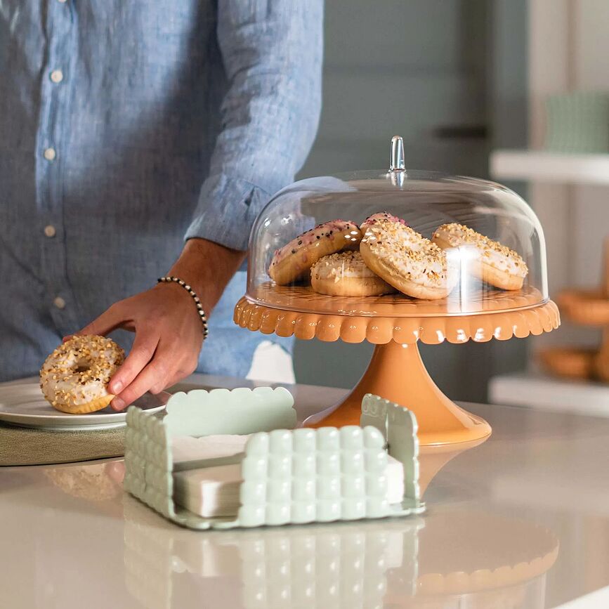 Tiffany Etažer za torto, prozoren