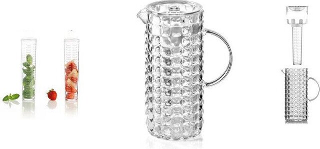 Tiffany Κανάτα με ένθετο, διαφανής