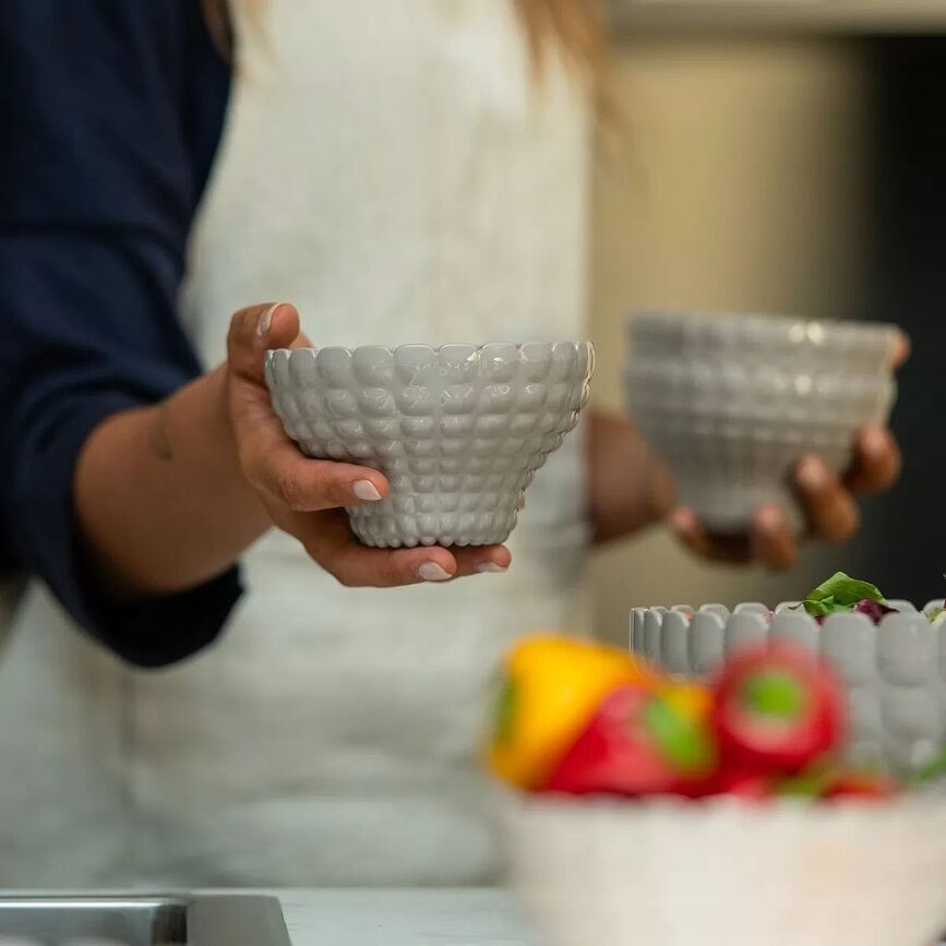 Tiffany Posodica za sladice, antracitna