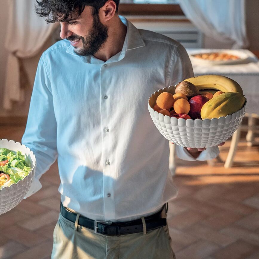 Tiffany Σαλατιέρα L, ανθρακί