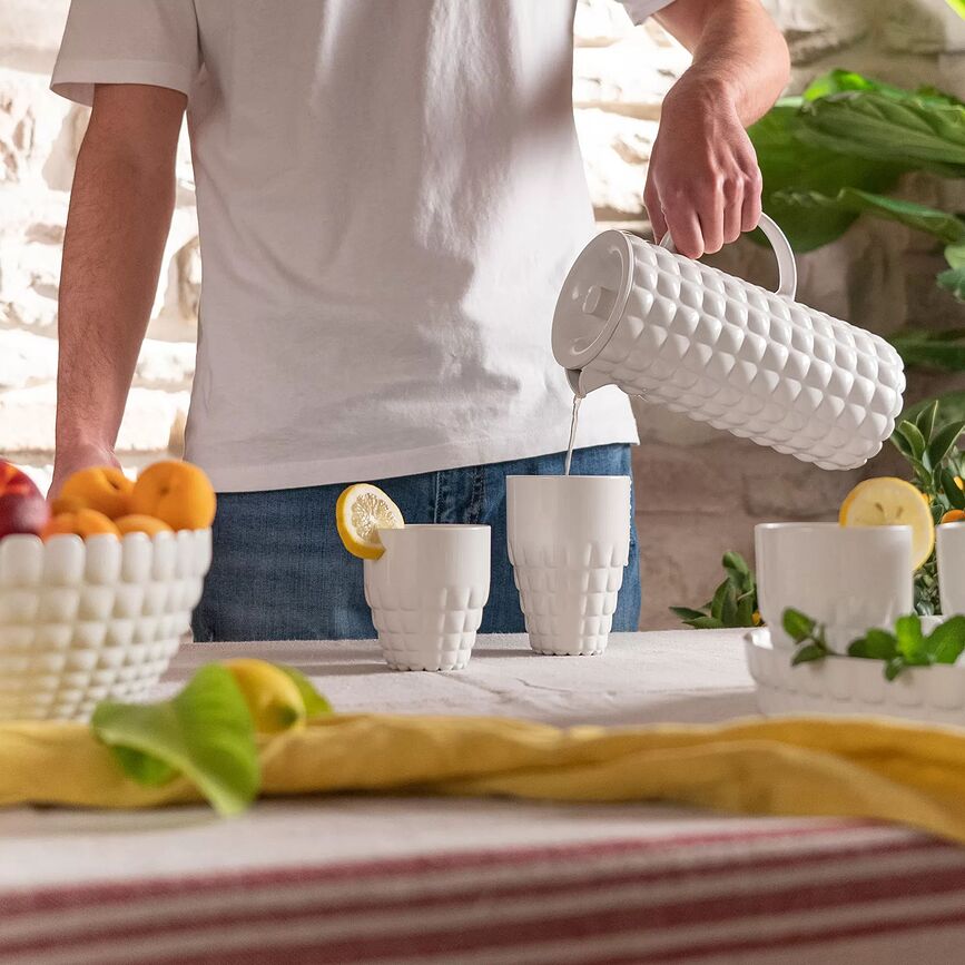 Tiffany Čaša niska transparentna