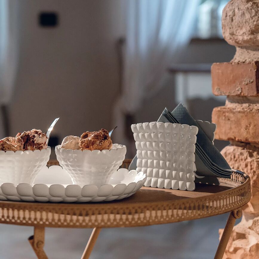 Tiffany Stojalo za prtičke, prozorno