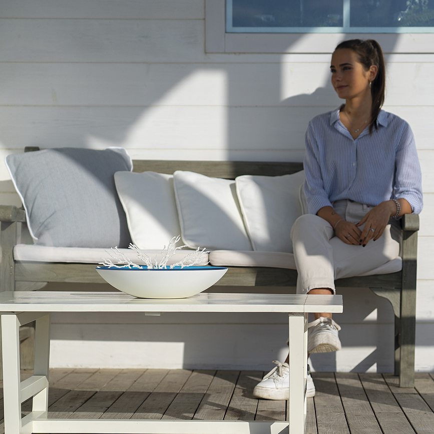 Twist Corbeille à Fruits 37 cm, grise