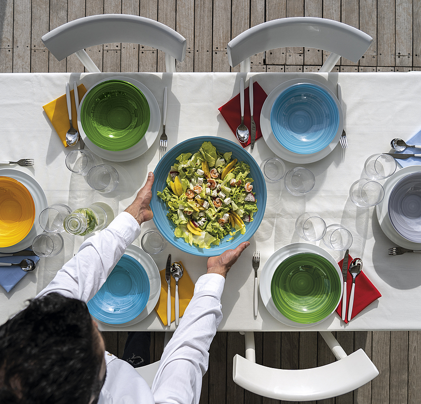 Twist Μπολ, 22 cm, μπλε