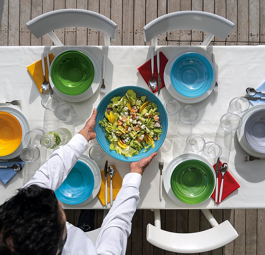 Twist Zdjela 22 cm siva