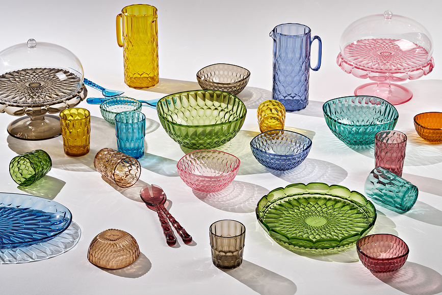 Vanity Δίσκος Σερβιρίσματος, 36 cm, ροζ βιολετί