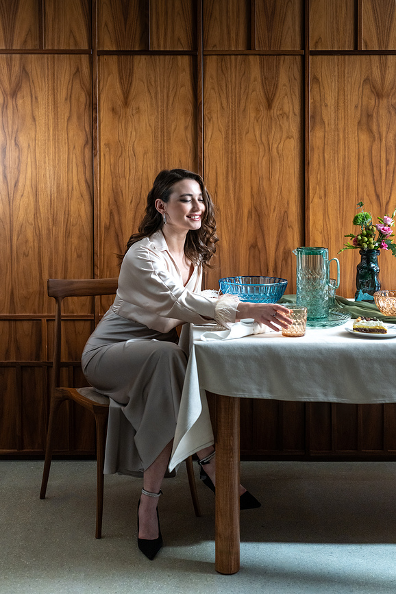 Vanity Δίσκος Σερβιρίσματος, 36 cm, ροζ βιολετί