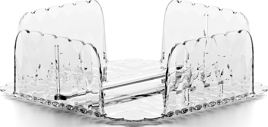 Vanity Držač za salvete 20 x 20 cm prozirni