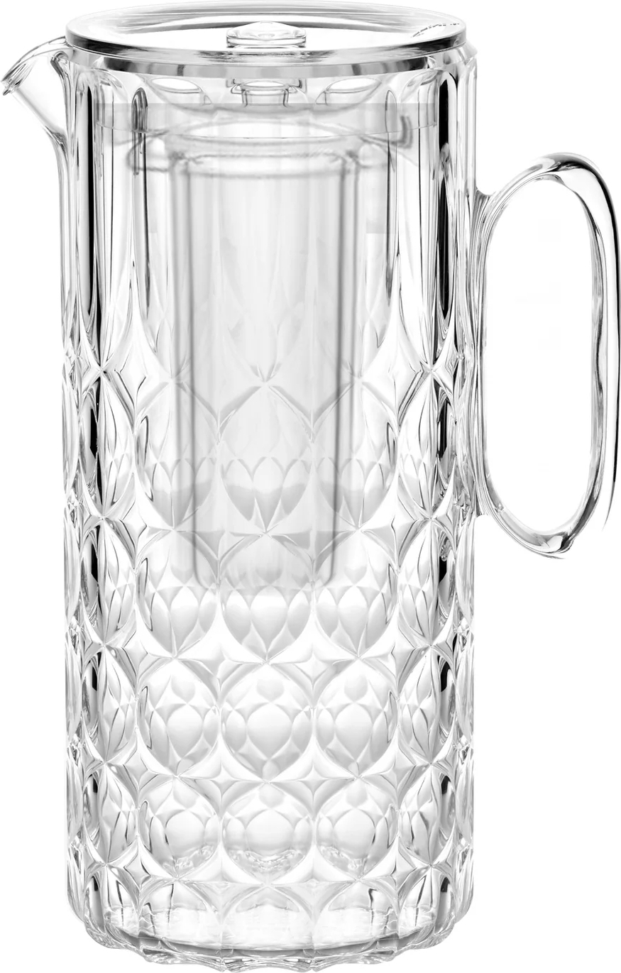 Vanity Kanne transparent mit Kühlelement
