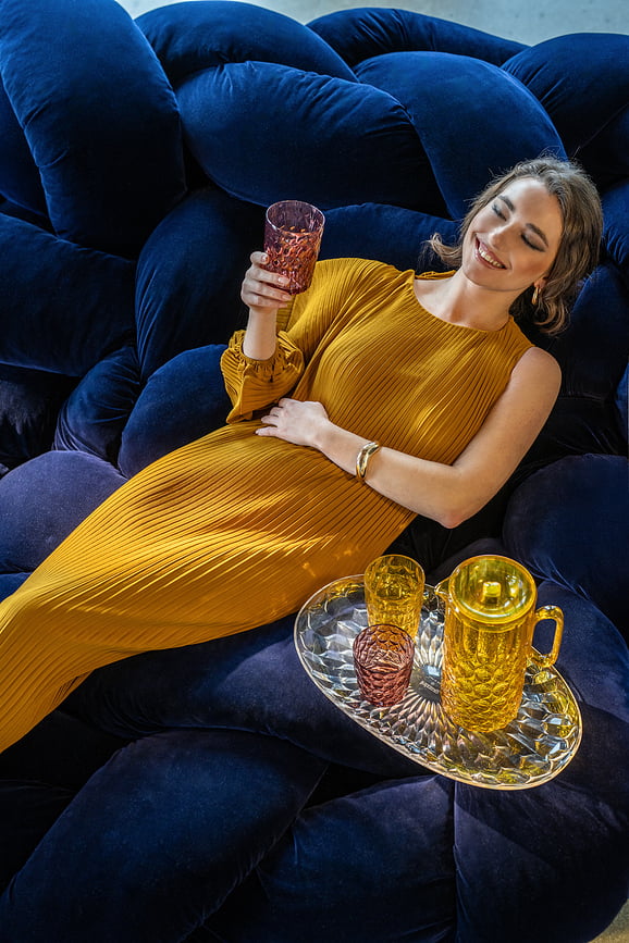 Vanity N°1 Čaša visoka 480 ml zelena