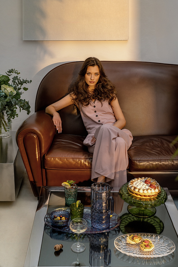 Vanity N°3 Verre haut, 480 ml, jaune