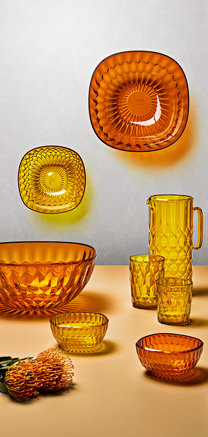 Vanity N°3 Verre haut, 480 ml, jaune