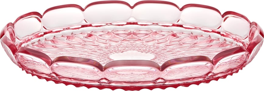 Vanity Pladanj za posluživanje 30 cm ružičasti