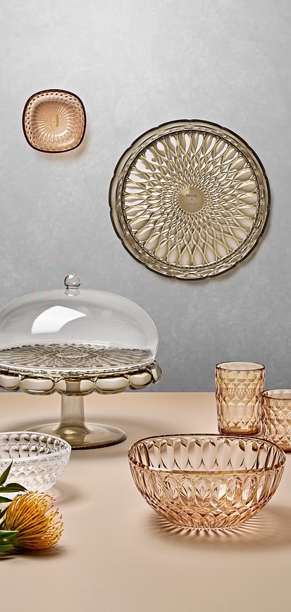 Vanity Pladanj za posluživanje zatamnjeni 30 cm