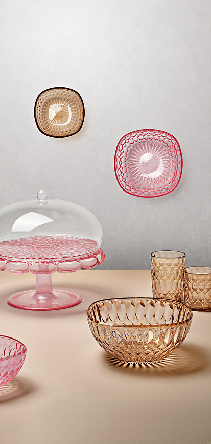 Vanity Pladanj za kolače 27,7 cm ružičasti