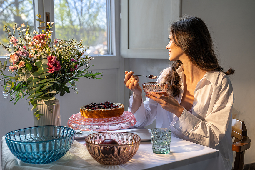 Vanity Plat à Gâteau 27,7 cm, rose