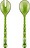 Vanity Salatbesteck grün
