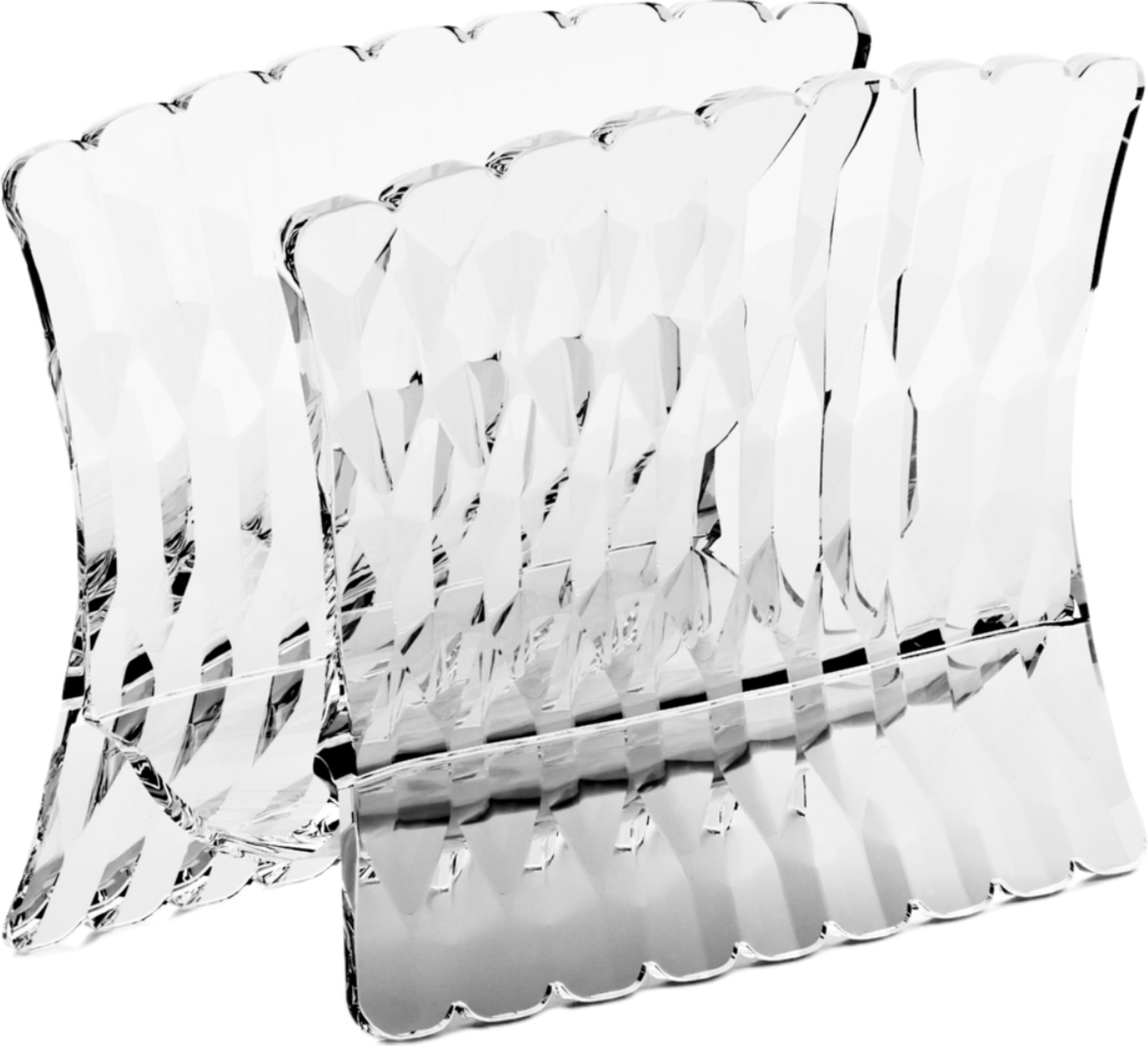 Vanity Serviettenhalter transparent