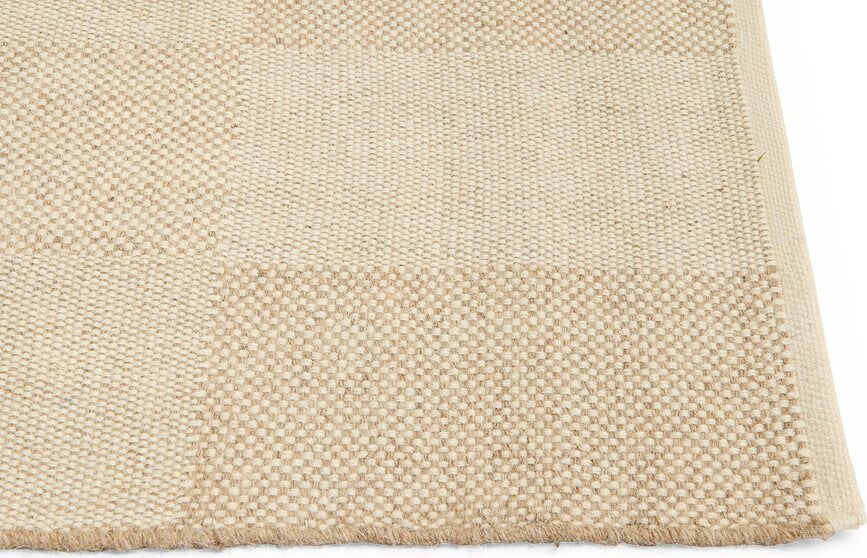 Alfombra Check, 80 x 200 cm, arena