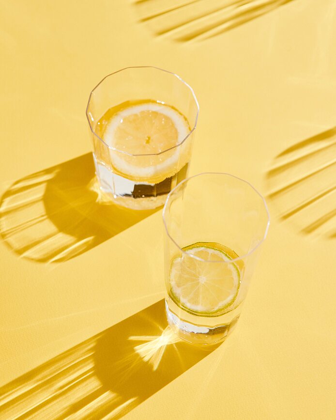 Angle Verres 13 cm, Lot de 4