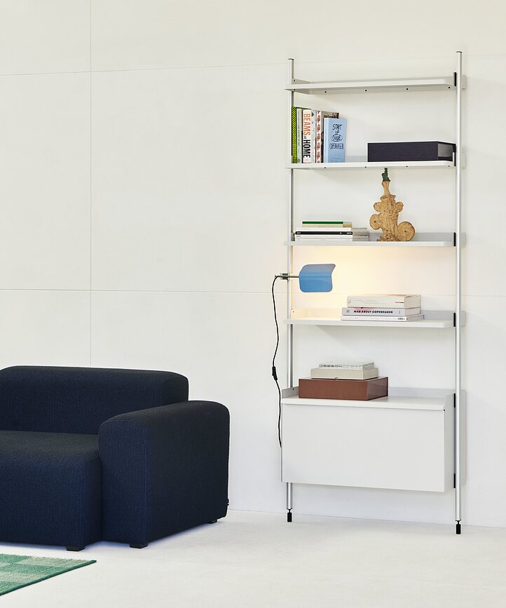 Apex Φωτιστικό με κλιπ, μπορντό