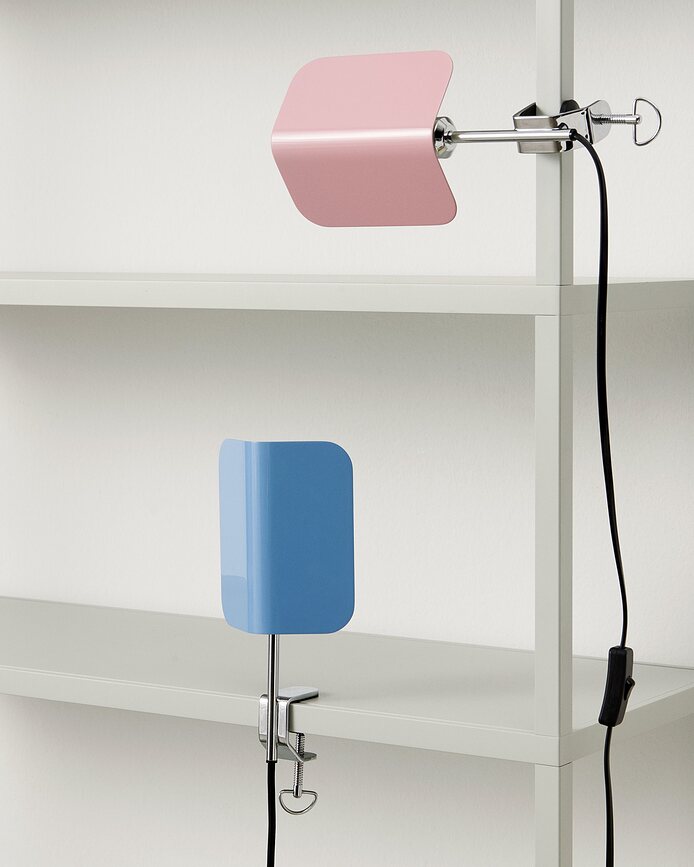 Apex Φωτιστικό με κλιπ, μπορντό