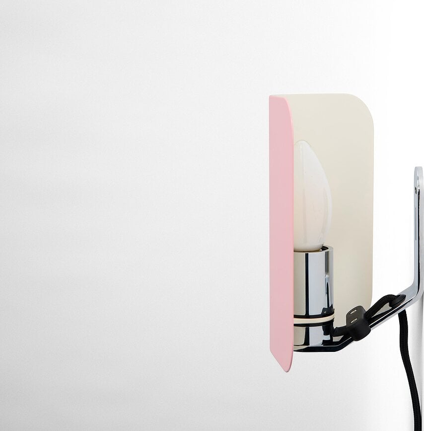 Aplique de Pared Apex, color crema