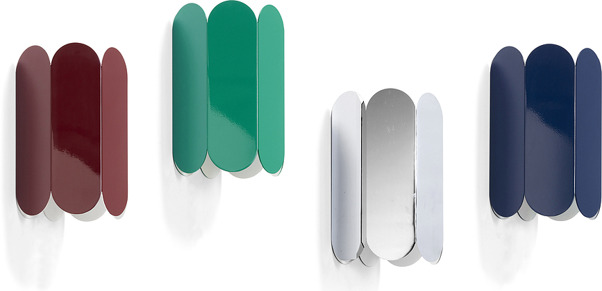 Aplique de Pared Arcs, granate