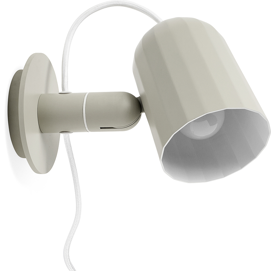 Aplique de Pared Noc Wall, crema