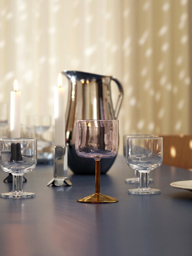 Arcs Bougeoir pour bougie classique, S, effet miroir