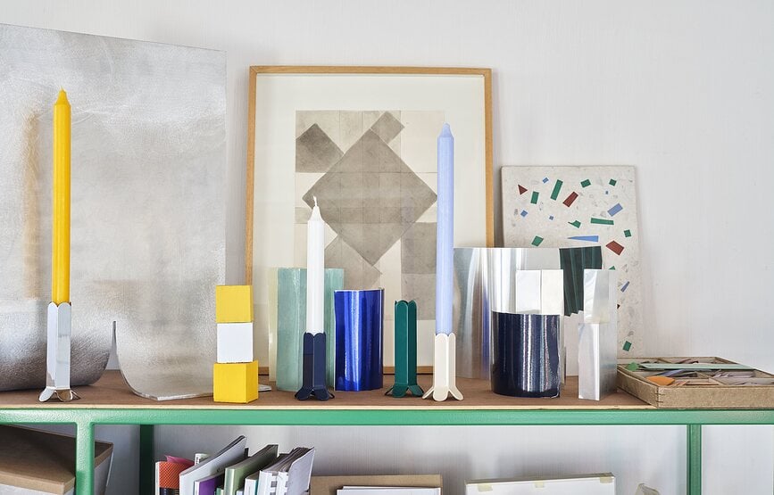 Arcs Κηροπήγιο για κλασικό κερί, S, καθρεπτίζον