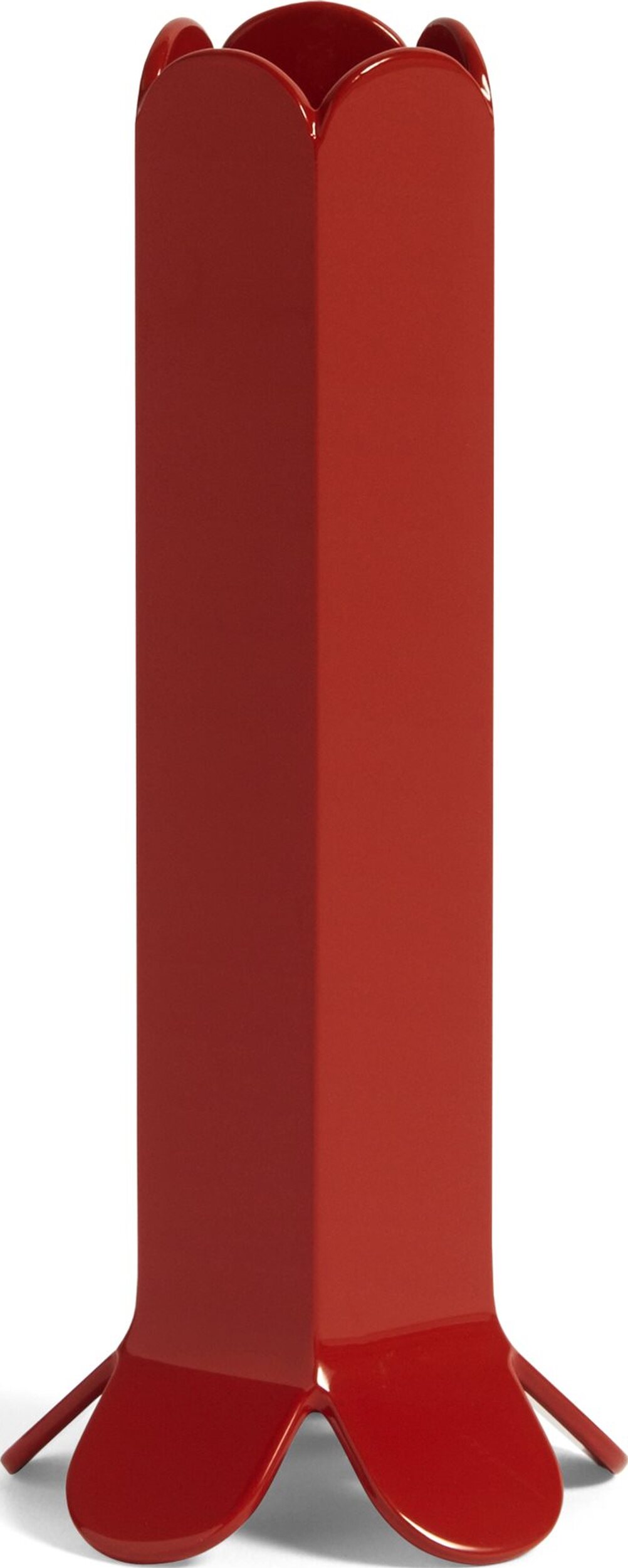 Arcs Klassischer Kerzenhalter L rot