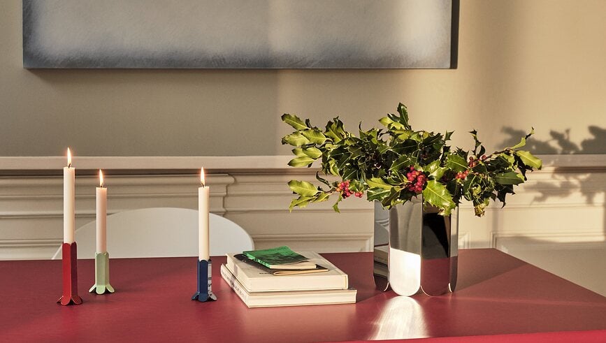 Arcs Svijećnjak L crveni