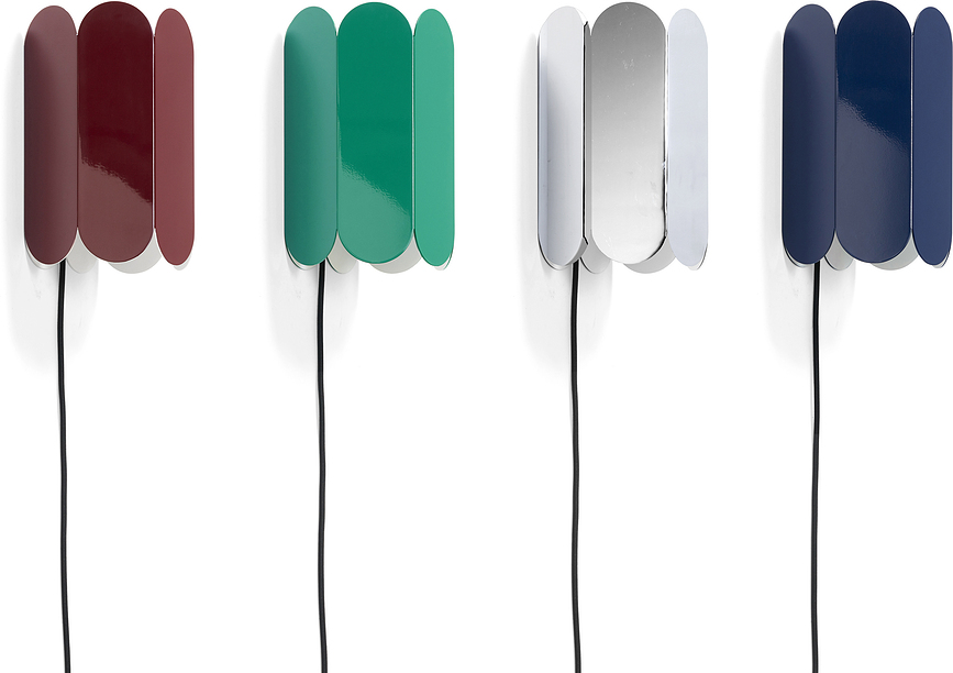 Arcs Switch Applique, rouge foncé