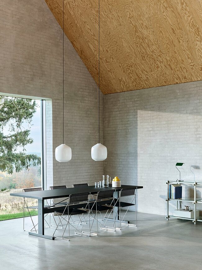 Aspekt Buoy Φωτιστικό Κρεμαστό, 30 cm, με κόκκινο καλώδιο