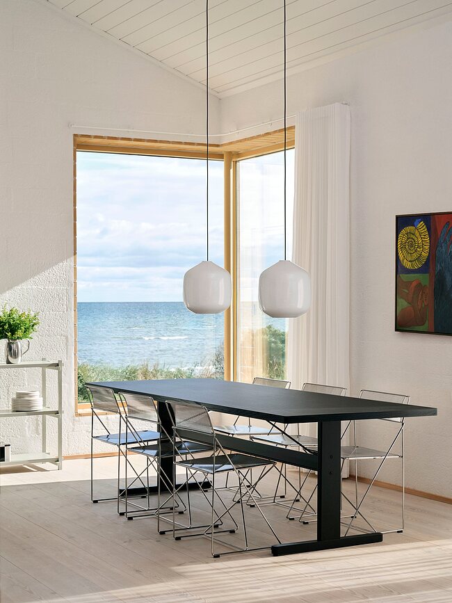 Aspekt Buoy Φωτιστικό Κρεμαστό, 30 cm, με κόκκινο καλώδιο