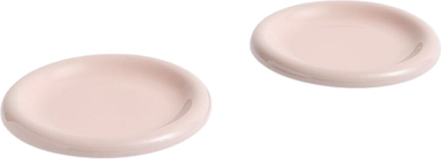 Assiettes à déjeuner Barro 18 cm, roses, lot de 2