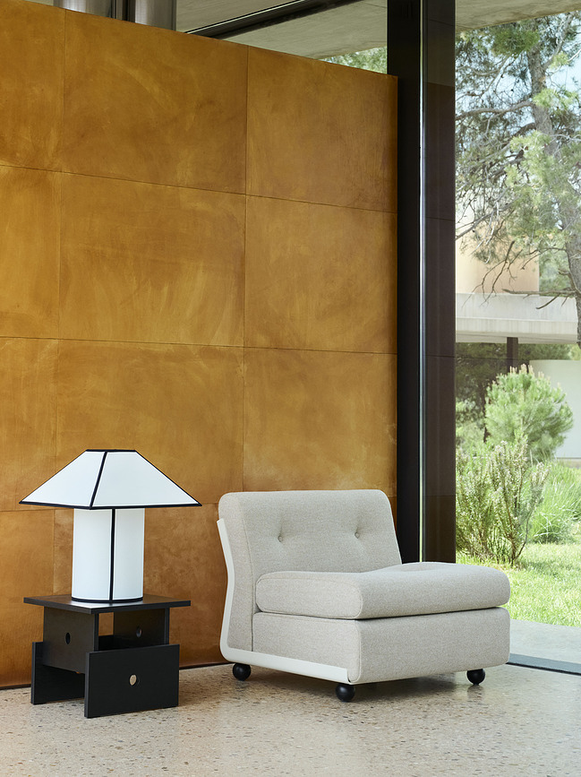 Ava Pyramid Namizna svetilka, 50 cm