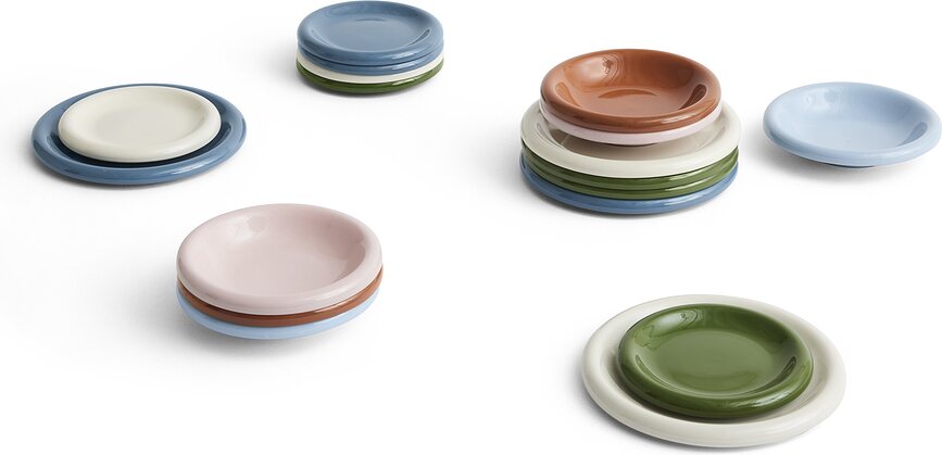 Barro Coupelles à Apéritif, bleues, Lot de 2