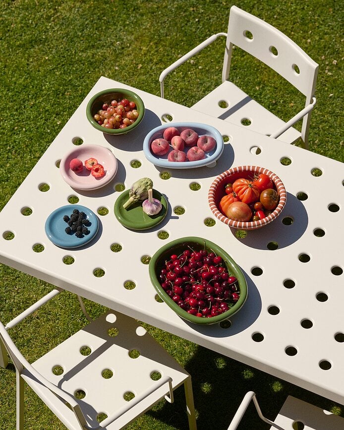 Barro Plat de Service taille L, marron