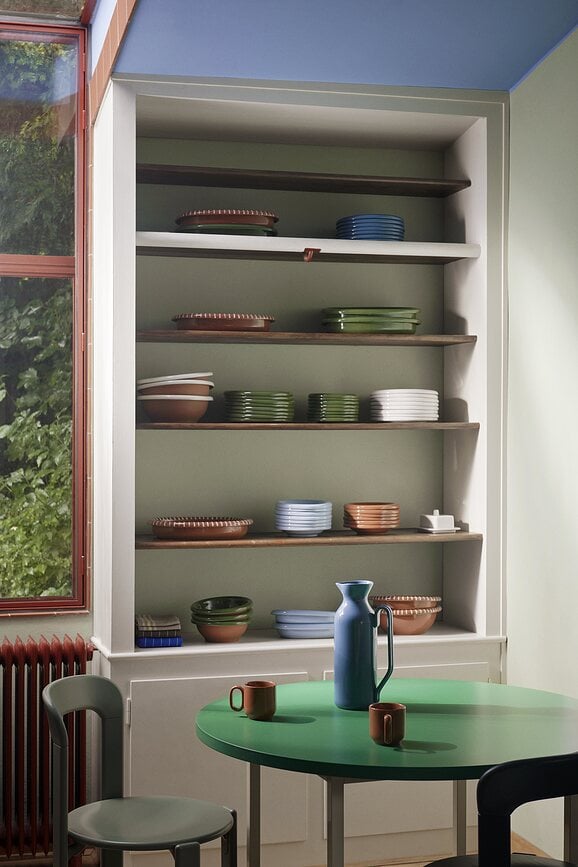 Barro Plat de Service taille L, marron