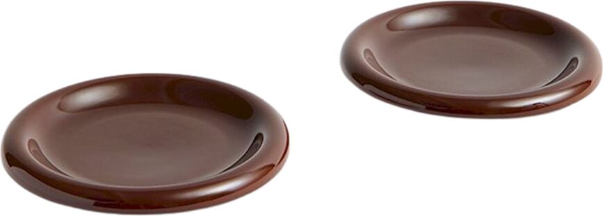 Barro Tanjuri za doručak 18 cm bordo 2 kom.