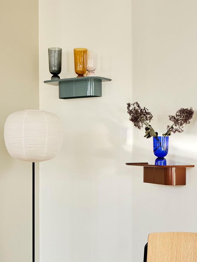 Base para Lámpara de Pie de acero Common, 130 cm, negra