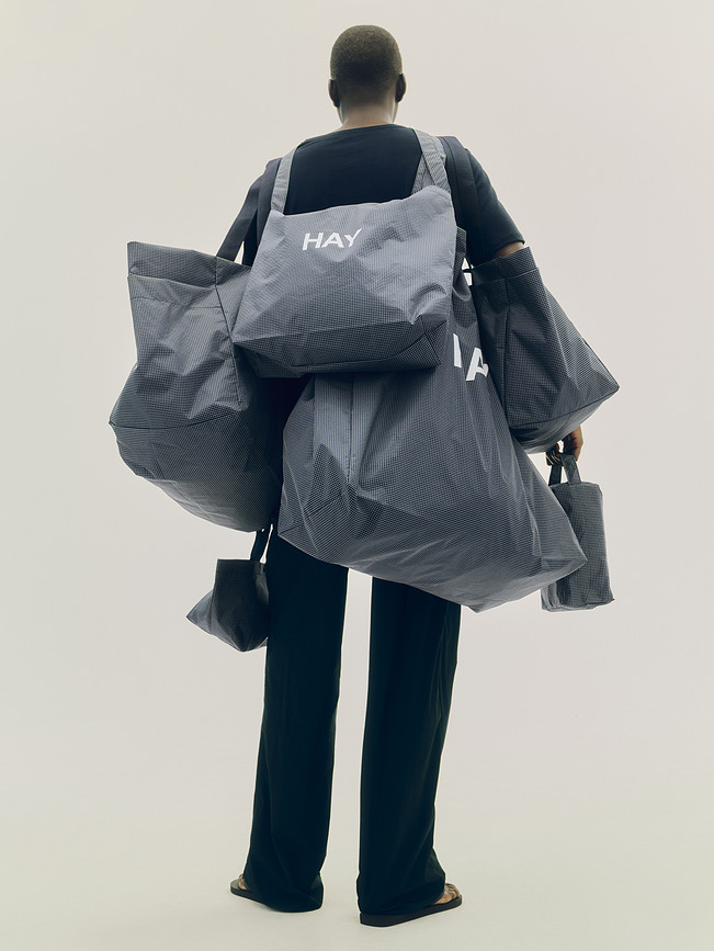 Bolsa de viaje Grid Weekend M, azul marino