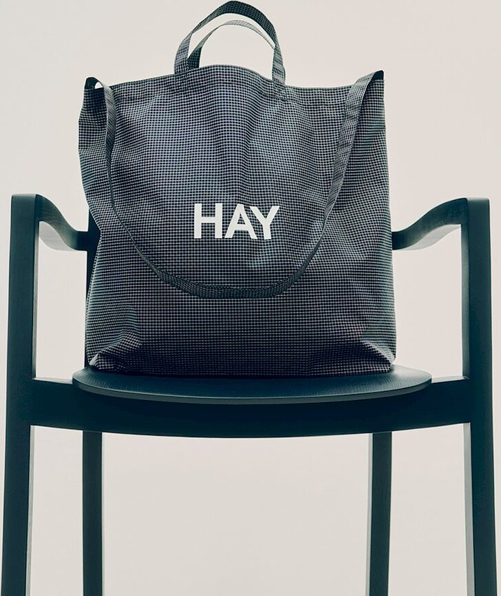 Bolsa Grid M azul marino