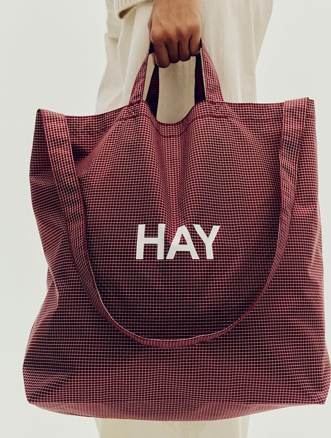 Bolsa Grid M azul marino