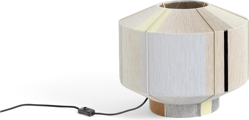 Bonbon 380 Abat-jour, gris, rose et jaune