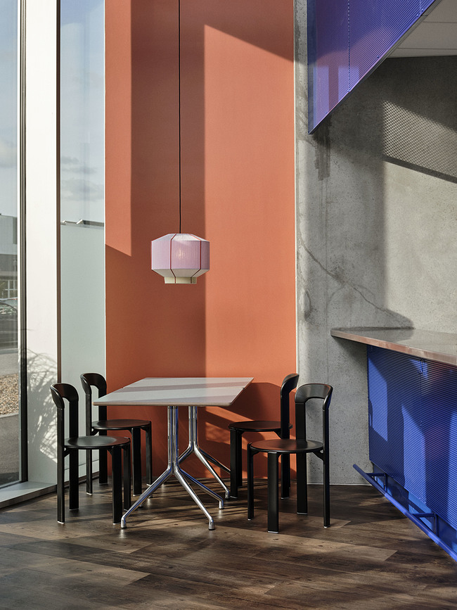 Bonbon 380 Abat-jour, gris, rose et jaune