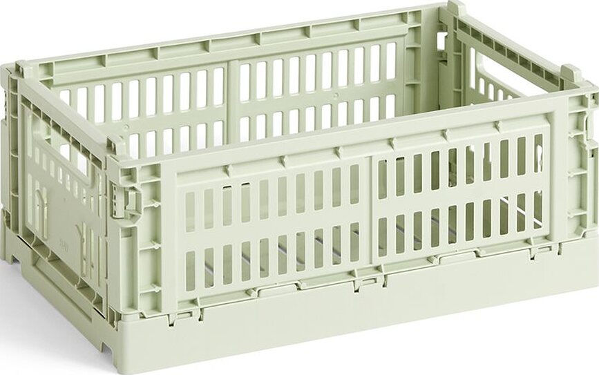 Caja de almacenamiento Colour Crate, talla S, menta