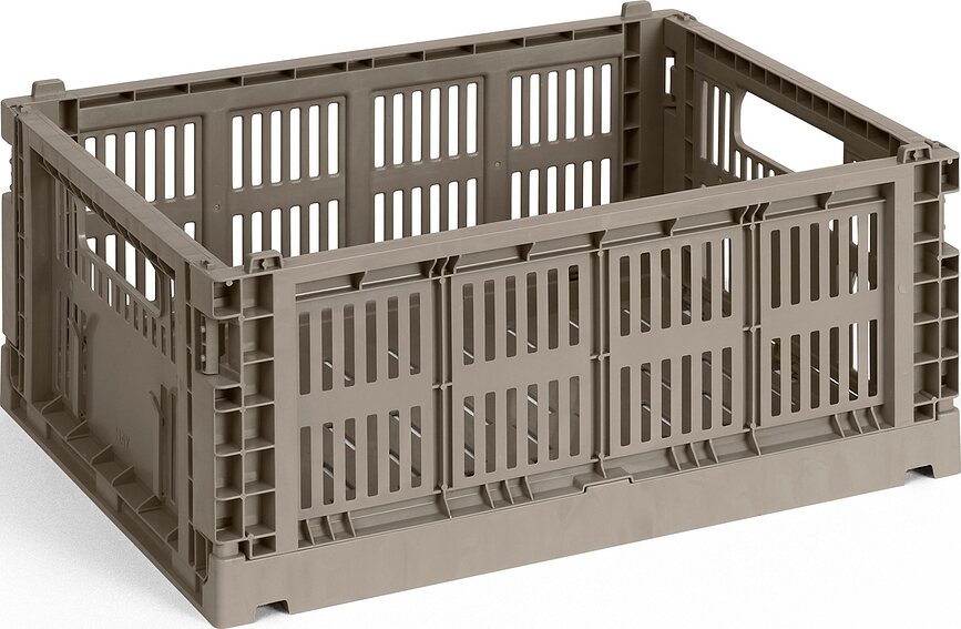 Caja de Almacenamiento Hay Colour Crate M, color topo